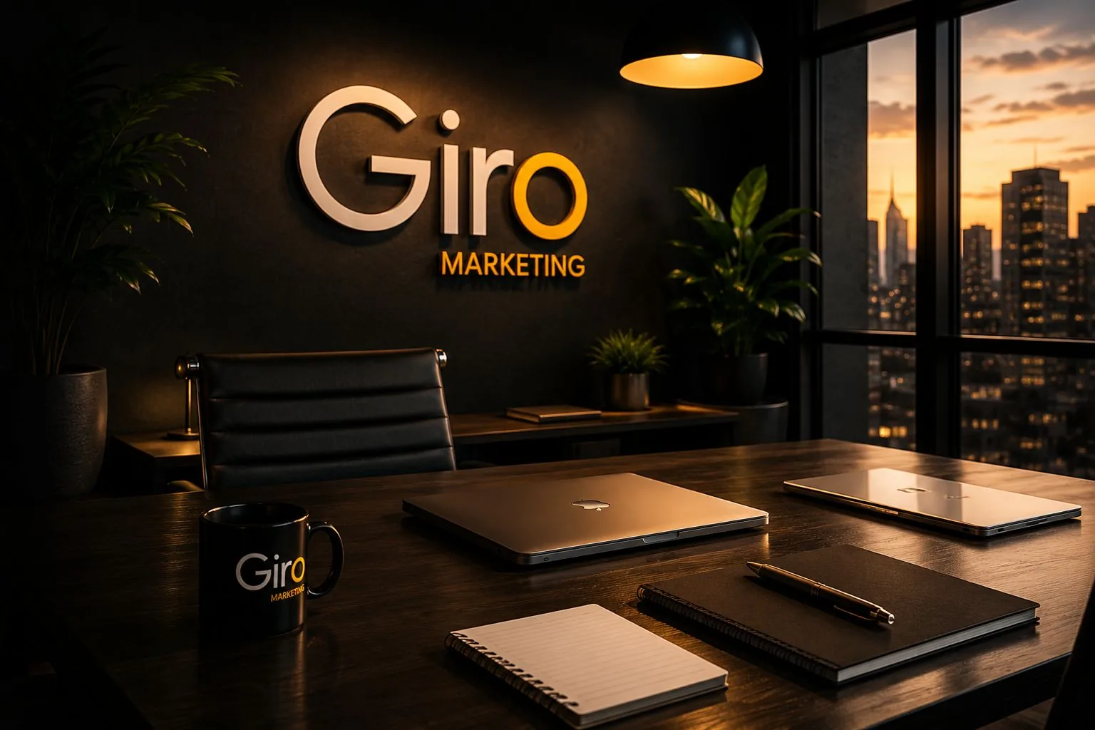 Escritório da Giro Marketing